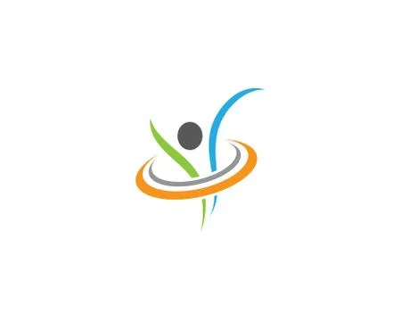 Wellnes symbol vector icon Stock Illustration