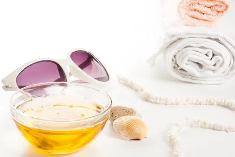 Wellness accessories Stock Photos
