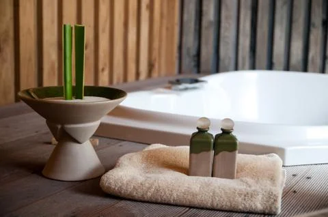 Wellness area Stock Photos