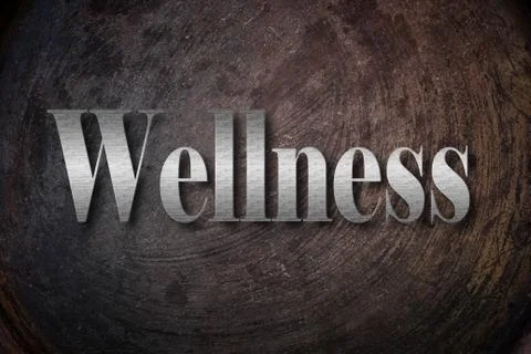 Wellness background with text Stock Illustration