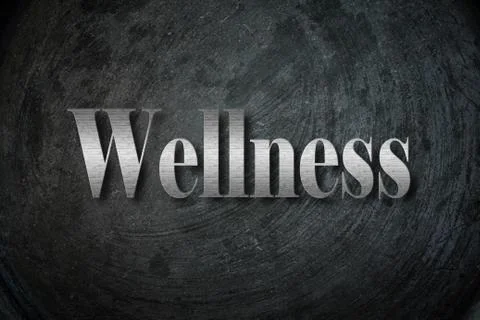 Wellness background with text Stock Illustration