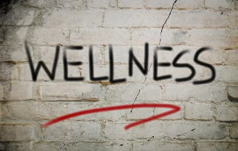 Wellness concept Stock Illustration