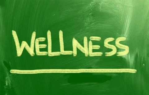 Wellness Concept Illustrazione stock