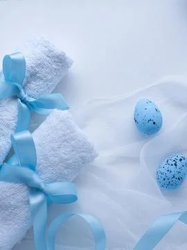 Wellness Easter concept Stock Photos