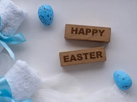 Wellness Easter concept Stock Photos