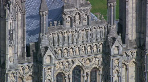 Wells Cathedral Stock Footage 65386304