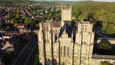 Wells Cathedral Stock Footage 242405056