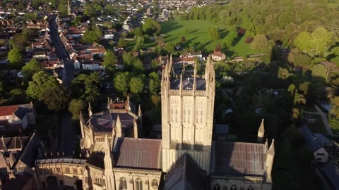 Wells Cathedral Stock Footage 242405630