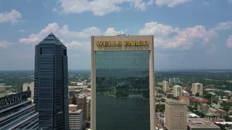 Wells Fargo building Vídeo Stock 244090434