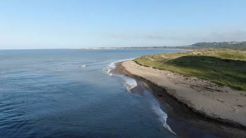 Welsh Beach Stock Footage 154682399
