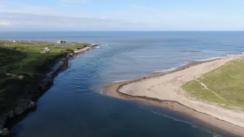 Welsh Beach Stock Footage 154682512