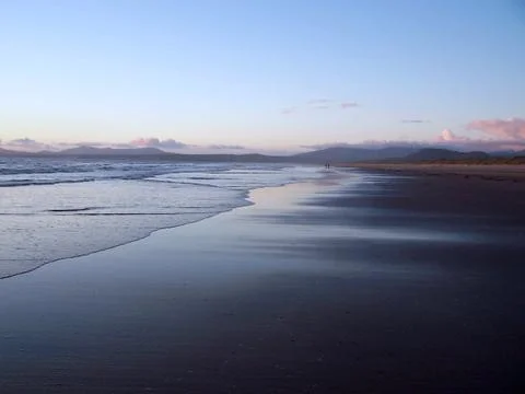 Welsh beach Stock Photos