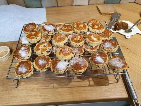 Welsh cakes Stock Photos