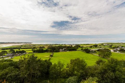 Welsh coast near Llanbedr Stock Photos