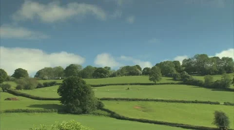 WELSH COUNTRYSIDE Stock-Footage 12352027