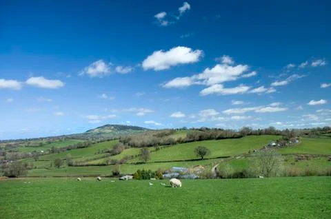 Welsh countryside Stock Photos
