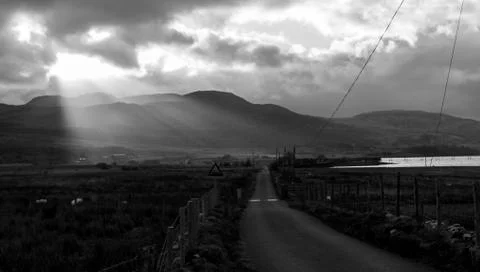 Welsh countryside Stock Photos