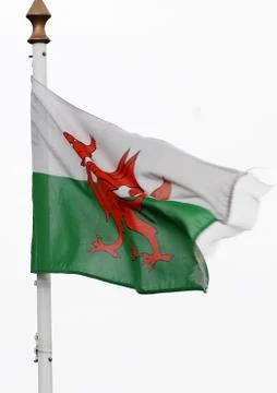 Welsh Flag Stock Photos