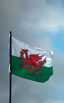 Welsh Flag Stock Photos