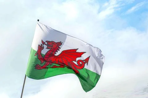 Welsh Flag Stock Photos