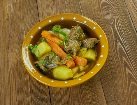 Welsh Lamb Hotpot Stock Photos