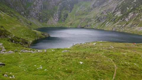 Welsh Mountain Stock Footage 157009286