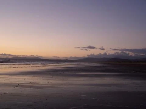 Welsh mountain sunset Stock Photos