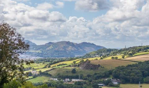 Welsh mountains Stock Photos