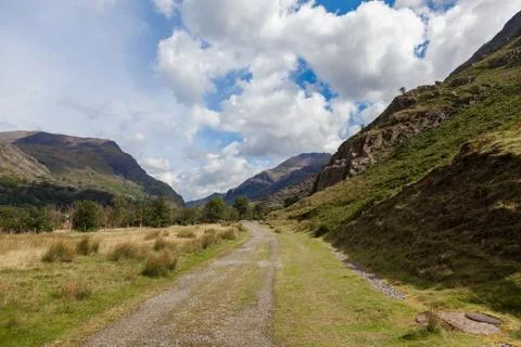 Welsh mountains Stock Photos