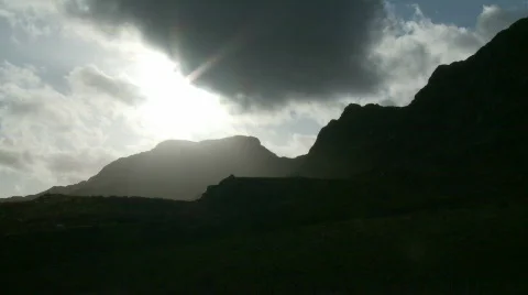 Welsh sunset Video stock 696392