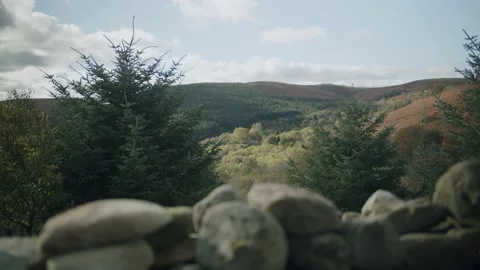 Welsh Valley Stock Footage 203905873