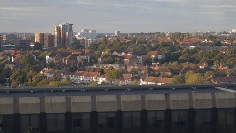 Wembley cityscape Video stock 101667959