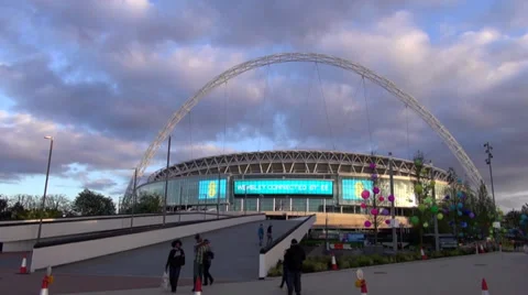 Wembley Stadium Stock Footage 38128767