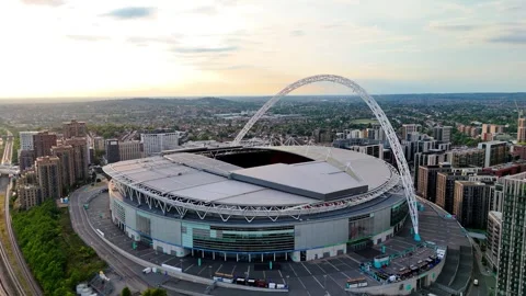 Wembley Stadium - Orbit (Left to Right) 스톡 동영상 315459103