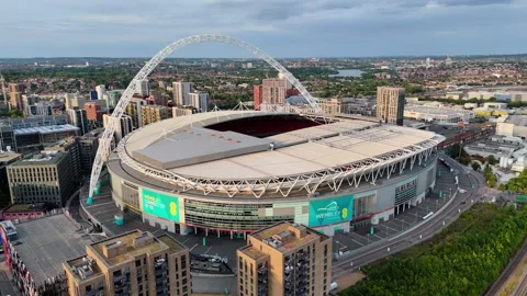 Wembley Stadium - Orbit (Right to Left) 스톡 동영상 315459100