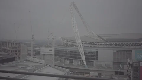 Wembley Stadium timelapse - SLOG3 스톡 동영상 88781292