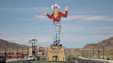 Wendover Will, Wendover Nevada Stock Footage 26399407