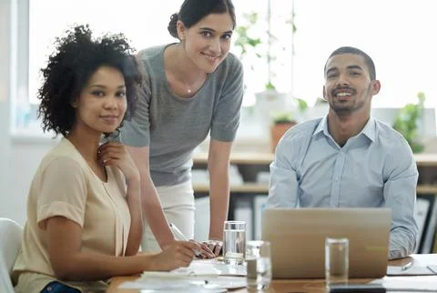 Were all on the same page Stockfoto's