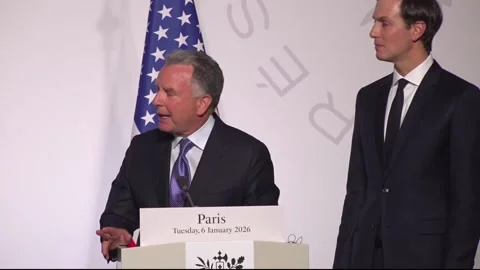 'We're prepared to do anything necessary' to help with peace process says US en Stock Footage 325808906