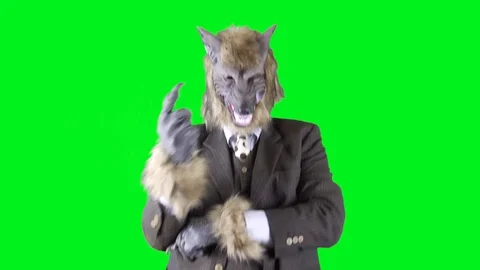 Werewolf Dancer Stock Footage 127941050