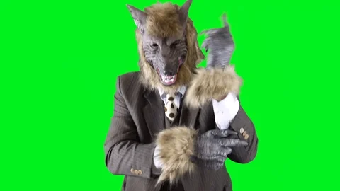 Werewolf Dancer Stock Footage 127941075