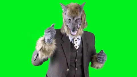 Werewolf Dancer Stock Footage 127941094