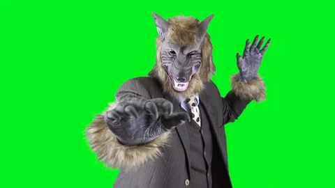 Werewolf Dancer Stock Footage 127941107