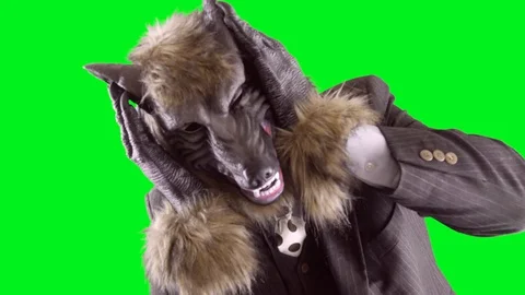 Werewolf Dancer Stock Footage 127941128