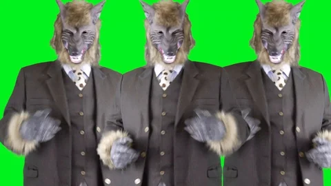 Werewolf Dancer Stock Footage 127941140