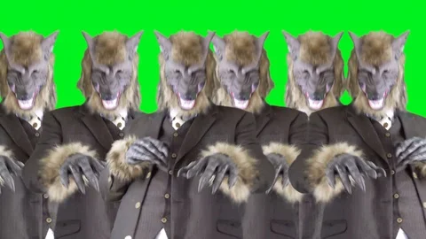 Werewolf Dancer Stock Footage 127941161