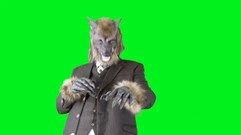 Werewolf Dancer Stock Footage 127941163