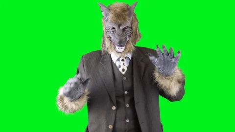 Werewolf Dancer Stock Footage 127941177