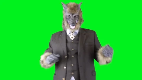 Werewolf Dancer Stock Footage 127941179