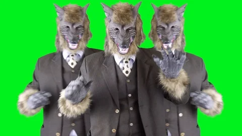 Werewolf Dancer Stock Footage 127941195